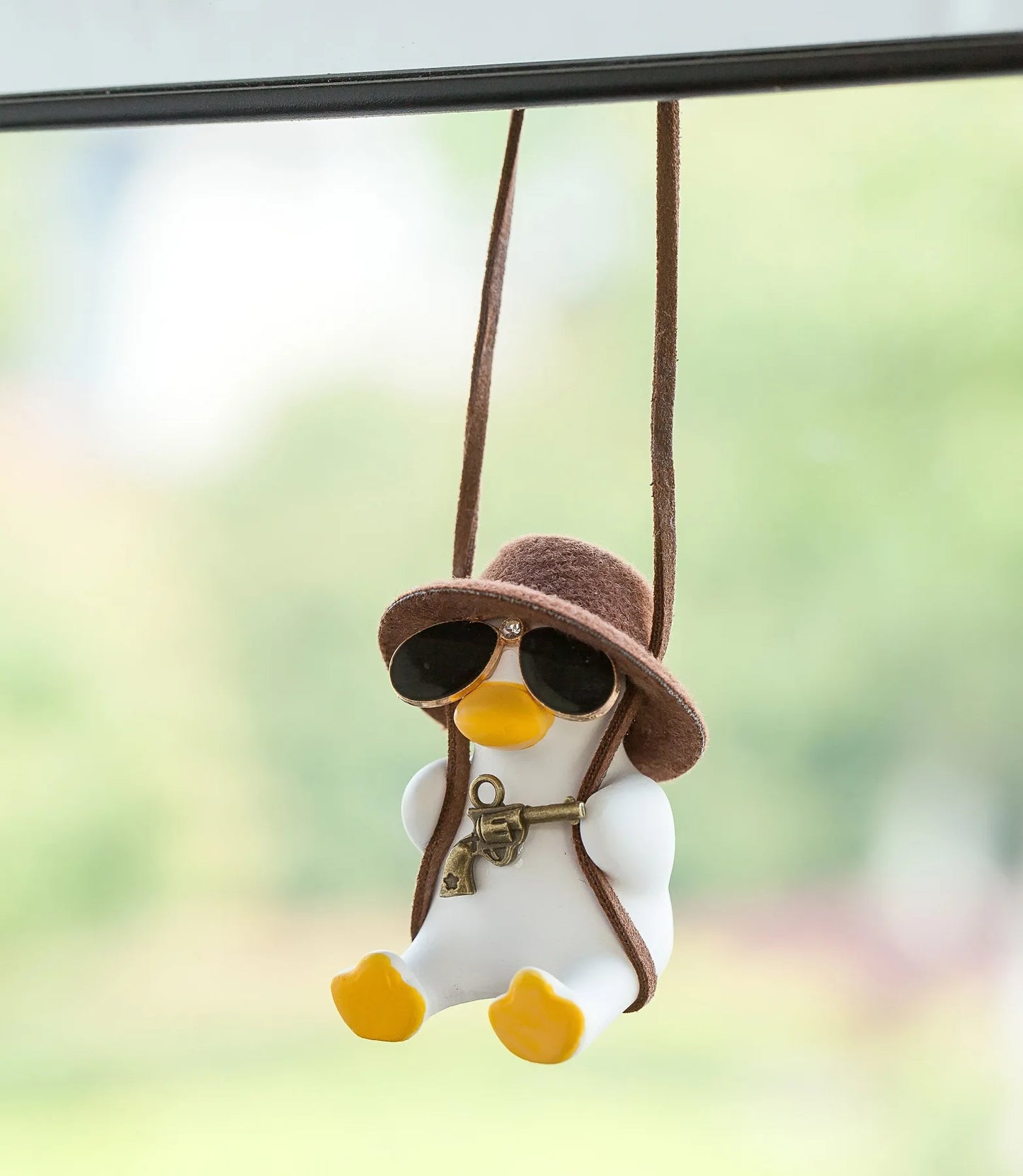 Adorable Duck Car Ornaments for Interior Mirror