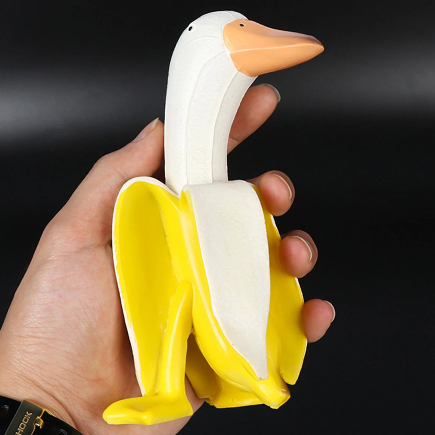 Banana Duck Art Ornament