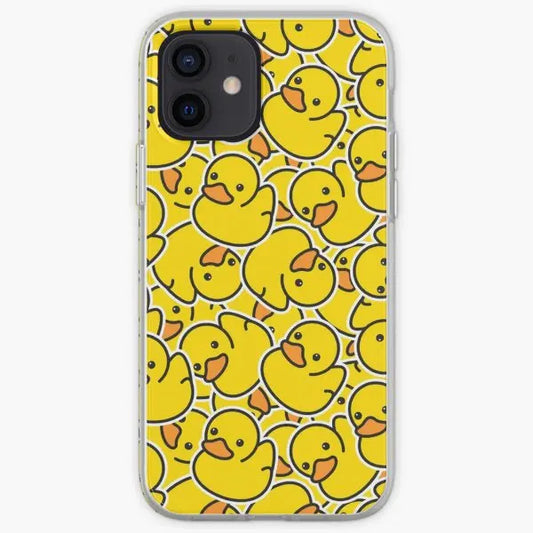 Yellow Classic Rubber Duck Iphone Tough  Phone Case